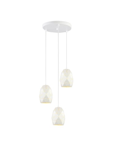 ITALUX Harley Pendant E27 3x40W White MDM-3480/3A W