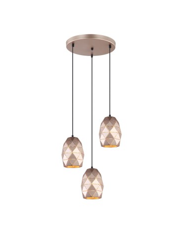 ITALUX Harley Pendant E27 3x40W Gold MDM-3480/3A GD