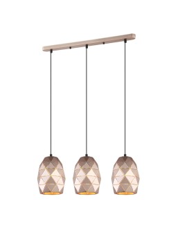 ITALUX Harley Pendant E27 3x40W Gold MDM-3480/3 GD