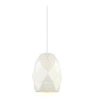 Pendant lamps - ITALUX Harley Pendant E27 1x40W White MDM-3480/1 W - product 1