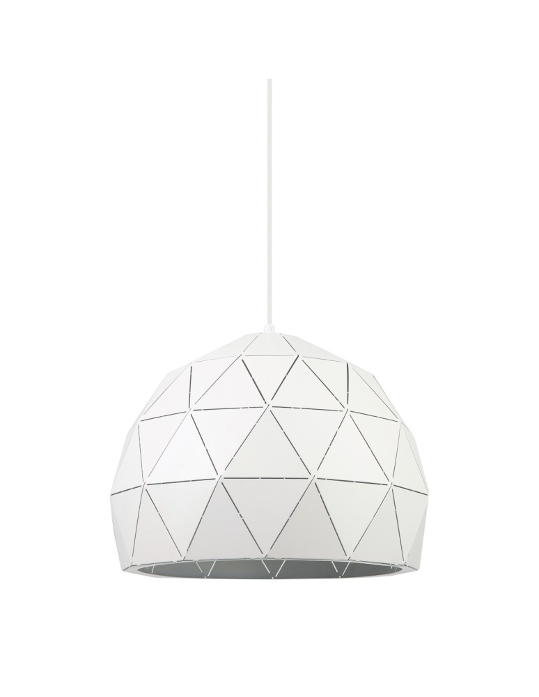 Pendant lamps - ITALUX Harley Pendant E27 1x40W White MDM-3471-1 W - product kolory-swiatla.pl 1