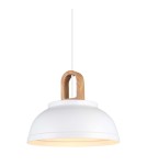 Pendant lamps - ITALUX Danito Pendant E27 1x40W White MDM3153/1M W - product 1