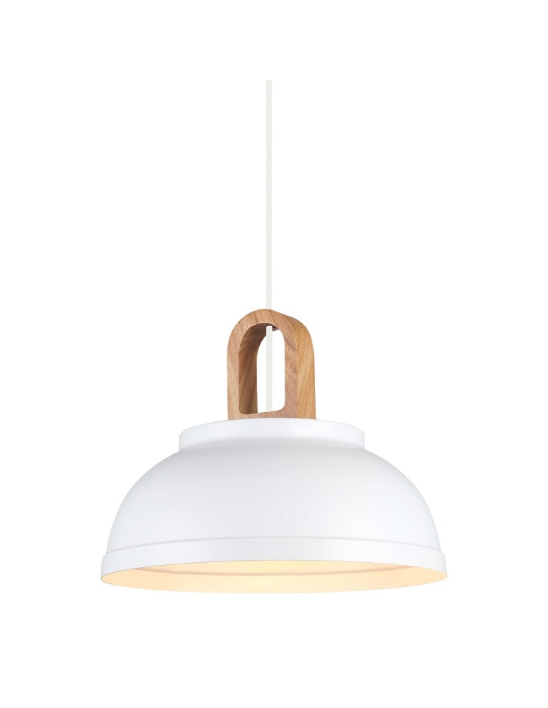 Pendant lamps - ITALUX Danito Pendant E27 1x40W White MDM3153/1M W - product kolory-swiatla.pl 1