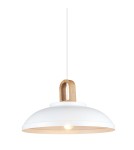 Pendant lamps - ITALUX Danito Pendant E27 1x40W White MDM3153/1L W - product 1