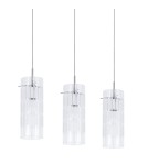 Pendant lamps - ITALUX Max Pendant E27 3x60W Chrome MDM1957-3 - product 1