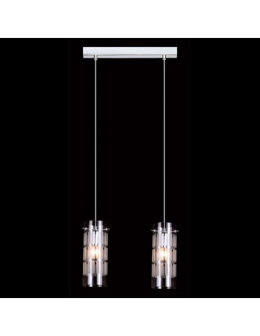 ITALUX Max Pendant E27 2x60W Chrome MDM1957-2