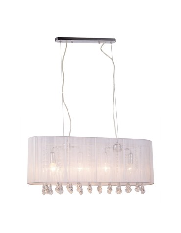 ITALUX Isla Pendant E14 4x40W White MDM1870-4 WH