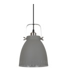 Pendant lamps - ITALUX Franklin Pendant E27 1x60W Grey MD-HN8026M-GR+S.NICK - product 1