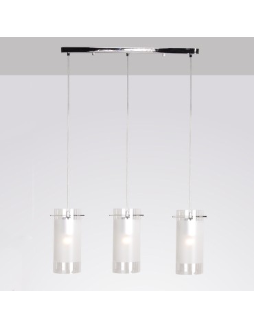 ITALUX Blend Pendant E27 3x60W Chrome MDF9489/3