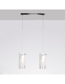 ITALUX Blend Wisząca E27 2x60W Chrom MDF9489/2
