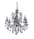 Chandelier chandeliers - ITALUX Barocco Black Chandelier E14 6x40W Black MD72709-6B - product 1