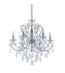 Chandelier chandeliers - ITALUX Barocco Chrome Chandelier E14 6x40W Chrome MD72709-6A - product 1