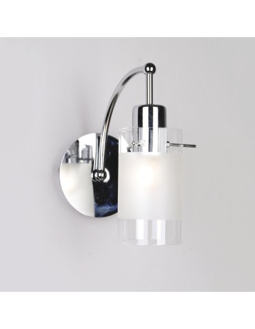ITALUX Blend Wall lamp E27 1x60W Chrome MBF9489/1