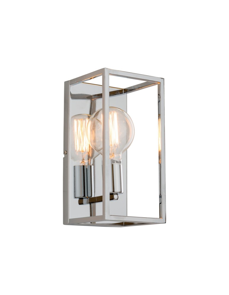 Loft wall lamps - industrial - ITALUX Sigalo Wall lamp E27 1x60W Chrome MB-BR4366-W1 CH - product kolory-swiatla.pl 1