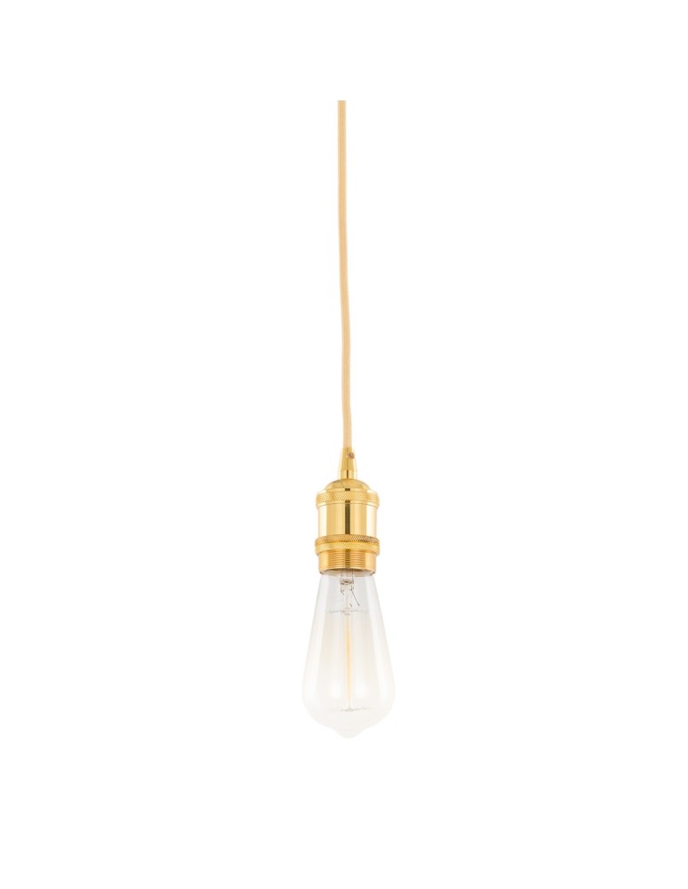Pendant lamps bulbs - ITALUX Classo Pendant E27 1x60W Gold DS-M-034 GOLD - product kolory-swiatla.pl 1
