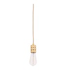 Pendant lamps - ITALUX Millenia Pendant E27 1x60W Gold DS-M-010-03 GOLD - product 1