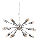 Loft pendant lamps - ITALUX Theo Pendant E27 18x40W Chrome AD20000-18A - product 1