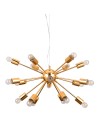 ITALUX Theo Pendant E27 18x40W Gold AD20000-18