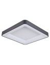 ITALUX Giacinto Plafon LED zintegrowany 50W 4000K 2750lm Czarny 5304-850SQC-BK-4