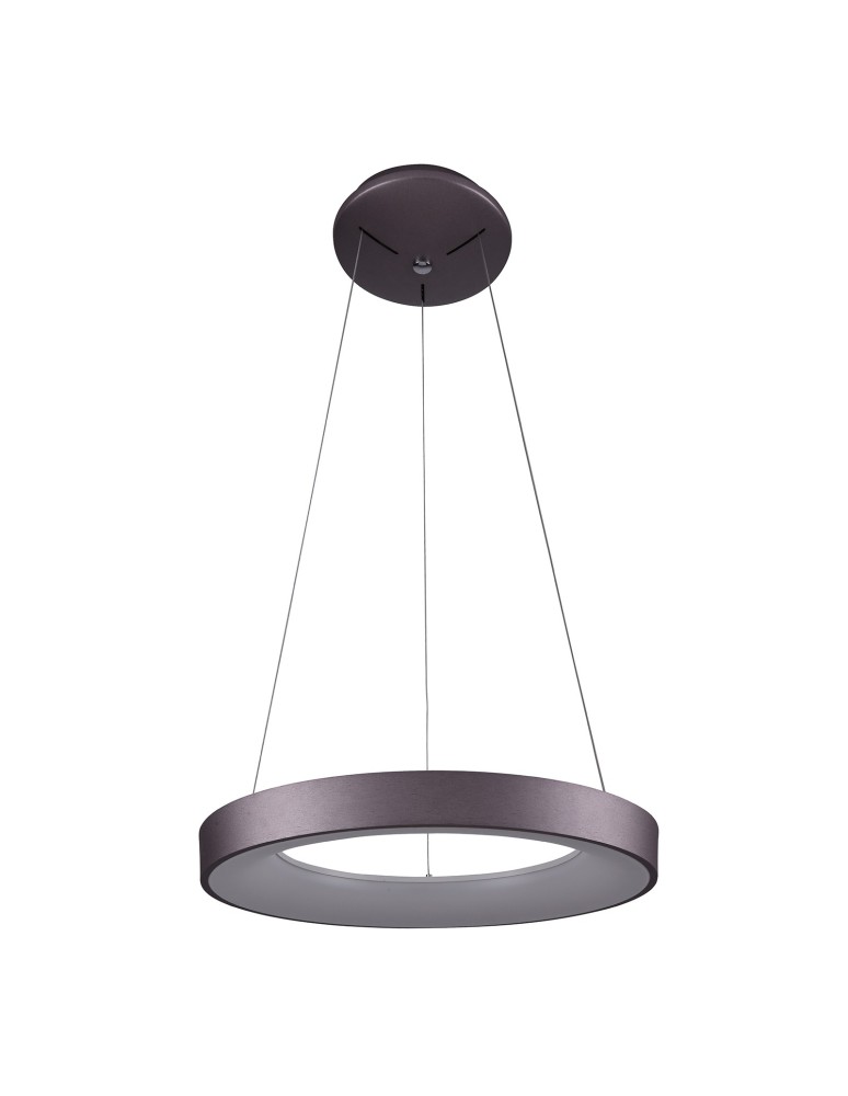 LED pendant lamps - ITALUX Giulia Pendant LED integrated 40W 3000K 2200lm Coffee 5304-840RP-CO-3. - product kolory-swiatla.pl 1