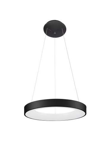 ITALUX Giulia Pendant LED integrated 40W 4000K 2200lm Black 5304-840RP-BK-4.