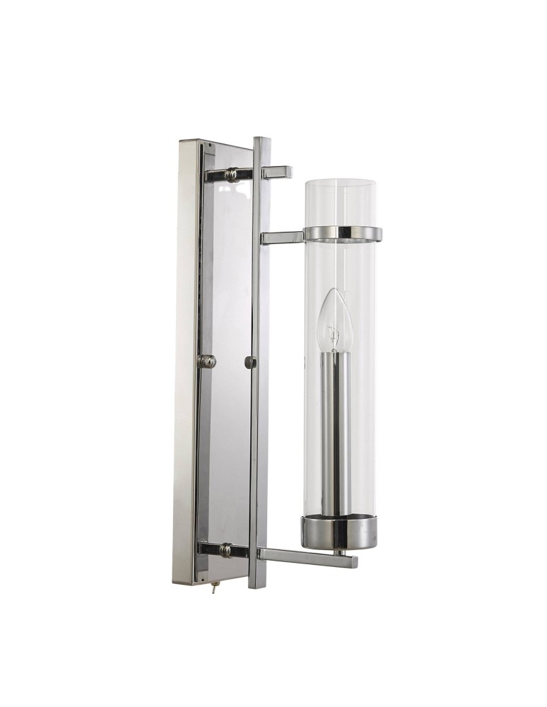 Kinkiety - ITALUX Aspen Kinkiet E14 1x40W Chrom WL-31186-1A-CH - produkt kolory-swiatla.pl 1