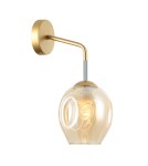 Wall lamps - ITALUX Borgo Wall lamp E27 1x40W Gold WL-30843-1 GD+AMB - product 1
