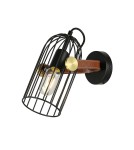 Wall lamps - ITALUX Antoin Wall lamp E27 1x40W Black WL-2445-1-BK - product 1