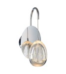 Glamour wall lamps - ITALUX Huelto Integrated LED wall lamp 4.8W 3000K 290lm Chrome WL-22112132-1A-CR - product 1