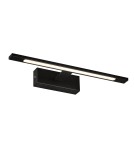 Bathroom wall lamps - ITALUX Lamiena Integrated LED wall lamp 12W 3000K 960lm IP44 Black WL-21420M-BK - product 1
