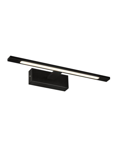 ITALUX Lamiena Kinkiet LED zintegrowany 12W 3000K 960lm IP44 Czarny WL-21420M-BK