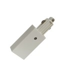 Accessories for 1 phase busbars - ITALUX Marvi Track Power Adapter Rail Accessory White TRL-H1C-POW-WH. - product 1