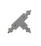 Accessories for 1 phase busbars - ITALUX Marvi Track Connector Rail Accessory White TRL-H1C-CONN-T-RT-WH. - product 1