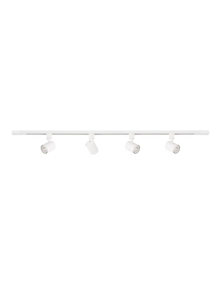 Ready-made rail kits - ITALUX Lumsi Stringers Set GU10 4x35W White/Black TRL-2071-4T-15-WH - product kolory-swiatla.pl 1