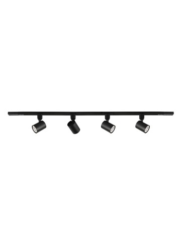 ITALUX Lumsi Stringers Set GU10 4x35W Black TRL-2071-4T-15-BL