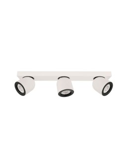 ITALUX Nuora GU10 spotlight 3x35W White/Black SPL-2855-3B-WH.