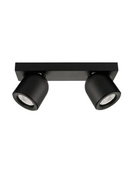 ITALUX Nuora GU10 Spotlight 2x35W Black SPL-2855-2B-BL