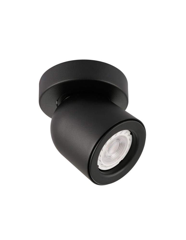 Ceiling spotlights - ITALUX Nuora GU10 Spotlight 1x35W Black SPL-2855-1C-BL - product kolory-swiatla.pl 1