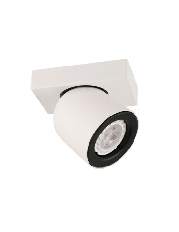 ITALUX Nuora GU10 Spotlight 1x35W White/Black SPL-2855-1B-WH