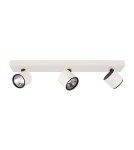 Spotlight ceiling lamps - ITALUX Boniva LED integrated spotlight 5W 3000K 900lm White/Black SPL-2854-3B-WH. - product 1