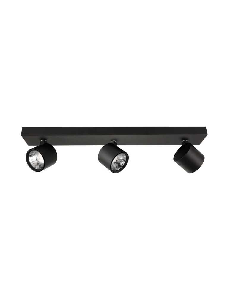 Spotlight ceiling lamps - ITALUX Boniva LED integrated spotlight 5W 3000K 900lm Black SPL-2854-3B-BL - product kolory-swiatla.pl 1