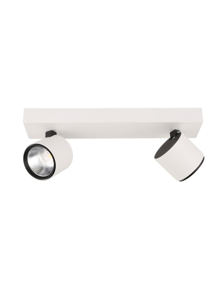 Spotlight ceiling lamps - ITALUX Boniva LED integrated spotlight 5W 3000K 600lm White/Black SPL-2854-2B-WH. - product kolory-swiatla.pl 1