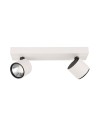 ITALUX Boniva LED integrated spotlight 5W 3000K 600lm White/Black SPL-2854-2B-WH.