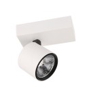 LED headlights - ITALUX Boniva LED integrated spotlight 5W 3000K 300lm White/Black SPL-2854-1B-WH. - product 1