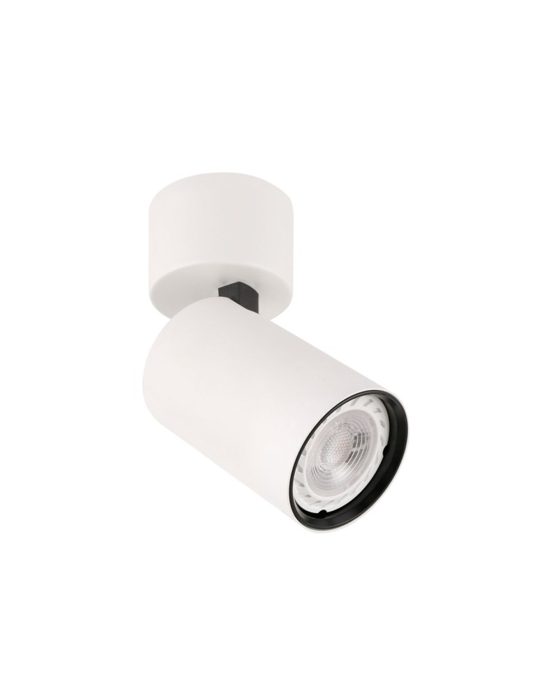 Ceiling spotlights - ITALUX Laconi Spotlight GU10 1x35W White/Black SPL-2846-1SC-WH - product kolory-swiatla.pl 1