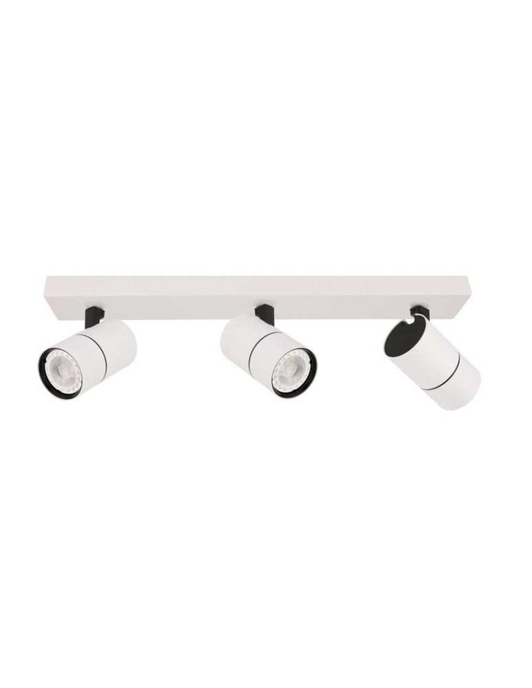 Spotlight ceiling lamps - ITALUX Laconi GU10 Spotlight 3x35W White/Black SPL-2813-3B-WH. - product kolory-swiatla.pl 1