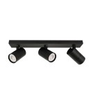 Spotlight ceiling lamps - ITALUX Laconi Spotlight GU10 3x35W Black SPL-2813-3B-BL - product 1