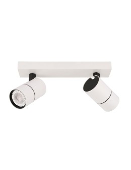 ITALUX Laconi Reflektor GU10 2x35W Biały/Czarny SPL-2813-2B-WH