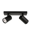 Spotlight ceiling lamps - ITALUX Laconi Spotlight GU10 2x35W Black SPL-2813-2B-BL - product 1