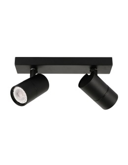 ITALUX Laconi Spotlight GU10 2x35W Black SPL-2813-2B-BL